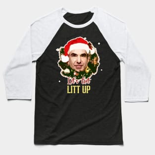 Let's Get Litt Up Funny Baseball T-Shirt